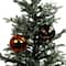 4.75" Orange & Black Jack-O'-Lantern Plastic Ball Ornament Set by Ashland®